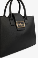 MAXI HAND BAG MINI METAL LOGO