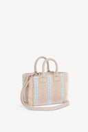 MINI SHOPPER RICAMO FIRMA ROSA