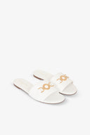 SANDALO FLAT CON MORSETTO LOGATO