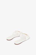 SANDALO FLAT CON MORSETTO LOGATO