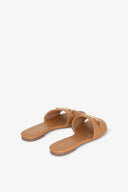 SANDALO FLAT CON MORSETTO LOGATO