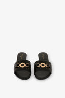 SANDALO FLAT CON MORSETTO LOGATO