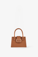 Mini hand bag mini metal logo