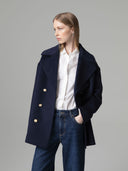 CAPPOTTO PEACOAT DOPPIOPETTO