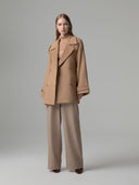 CAPPOTTO CORTO DOPPIOPETTO CON MANICA RAGLAN