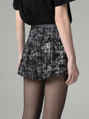 SHORT CON CINTURINO IN ECOPELLE