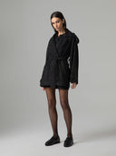 CAPPOTTO CORTO DOPPIOPETTO CON MANICA RAGLAN
