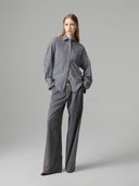 PANTALONE LOOSE CON PINCES