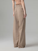 PANTALONE PALAZZO CON DOPPIO CINTO