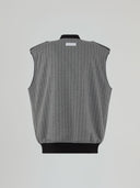 Gilet over zippato