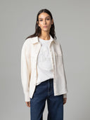 CAMICIA CON TASCHE E RICAMO LOGO