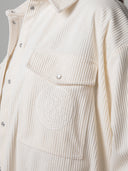CAMICIA CON TASCHE E RICAMO LOGO