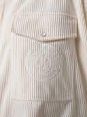 CAMICIA CON TASCHE E RICAMO LOGO