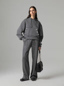 JOGGER DRITTO CON APPLICAZIONI GIOIELLO