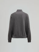 FELPA ZIPPATA CON PIPING GIOIELLO