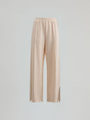 Jogger dritto con piping gioiello nei fianchi