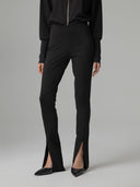 LEGGINGS IN PUNTO ROMA CON SPACCHETTI