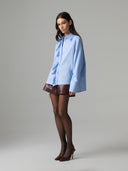 CAMICIA OVER CON ROUCHE