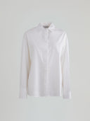 Regular shirt with rhinestone logo