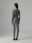 LEGGINGS STAMPATO CON GHETTA