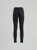 Leggings in lycra con ricamo logo