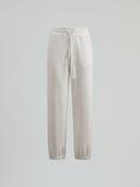 Sweatshirt trousers with cuff and logo embroidery