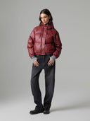 PIUMINO IN ECOPELLE CON PERSONALIZZAZIONE EMBOSSED LATO CUORE