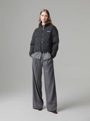 BOMBER IN MAGLIA CON RICAMO LOGO LATO CUORE