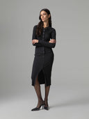 MAGLIA POLO MANICA LUNGA CON BOTTONE LOGATO