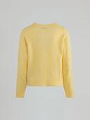 Pullover manica lunga con logo embossed