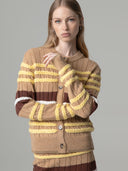 PULLOVER PARICOLLO CON MOTIVO TRECCIA