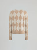 Pullover paricollo con applicazioni