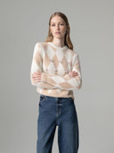 PULLOVER PARICOLLO CON APPLICAZIONI