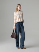 PULLOVER PARICOLLO CON APPLICAZIONI