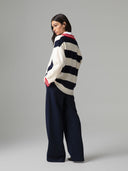 PULLOVER COLLO POLO CON PERSONALIZZAZIONI LOGO