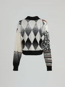 Pullover full zip manica lunga
