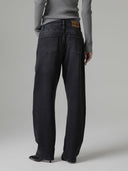 JEANS BALOON FIT CON SALPA LOGATA SUL RETRO