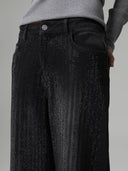 JEANS STRAIGHT FIT CON SALPA LOGATA SUL RETRO