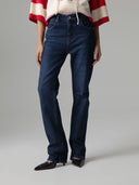 JEANS SLIM FIT CON SALPA LOGATA SUL RETRO
