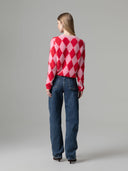 JEANS BALOON FIT CON SALPA LOGATA SUL RETRO