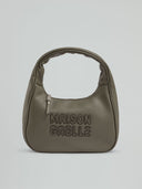 REGULAR HOBO BAG MAXILOGO MAISON GAELLE