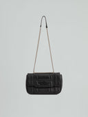 MAXI SHOULDER STRAP METAL LOGO