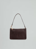 MINI POCHETTE MAXILOGO SAFFIANO