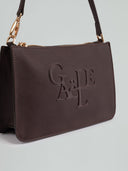 MINI POCHETTE MAXILOGO SAFFIANO