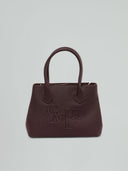 REGULAR HAND BAG MAXILOGO SAFFIANO