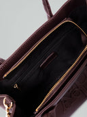 REGULAR HAND BAG MAXILOGO SAFFIANO