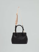 REGULAR HAND BAG MAXILOGO SAFFIANO