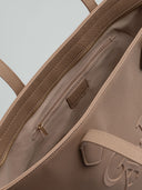 MAXI SHOPPER MAXILOGO SAFFIANO