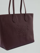 MAXI SHOPPER MAXILOGO SAFFIANO