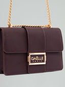 MINI SHOULDER STRAP METAL LOGO SAFFIANO